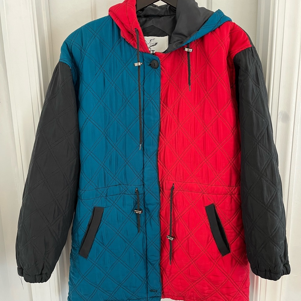 Vintage Triple F.A.T. Sport Colorblock‎ Quilted Jacket